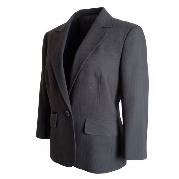 LE SUIT Stylish BLACK Blazer SIZE 12 - Picture 2 of 5